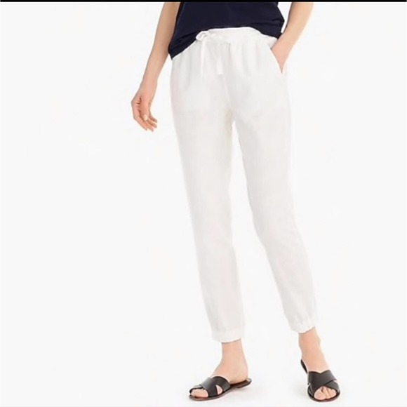 J. Crew Pants - Point Sur Seaside Linen Blend Jogger Pant Size 4